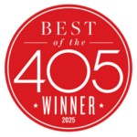 Best of the 405 2025 Winner Logo